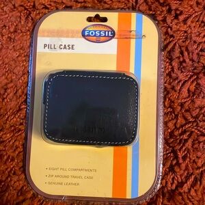 Fossil Pill Case.  New!